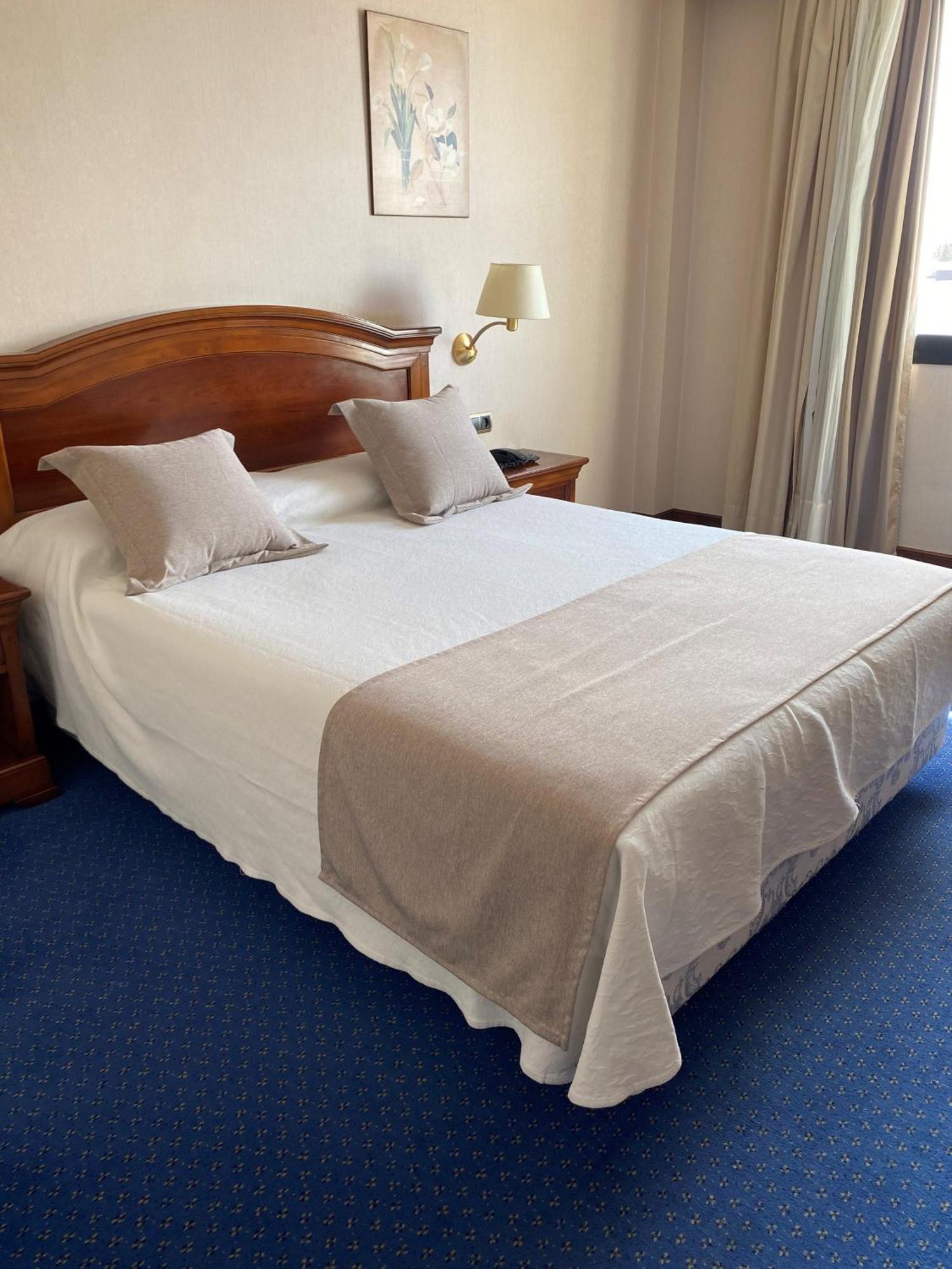 Hotel Villa De Almazan Bagian luar foto