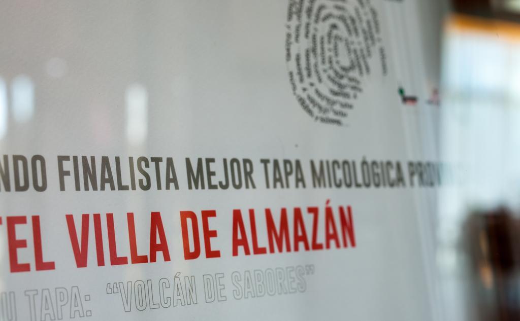Hotel Villa De Almazan Bagian luar foto