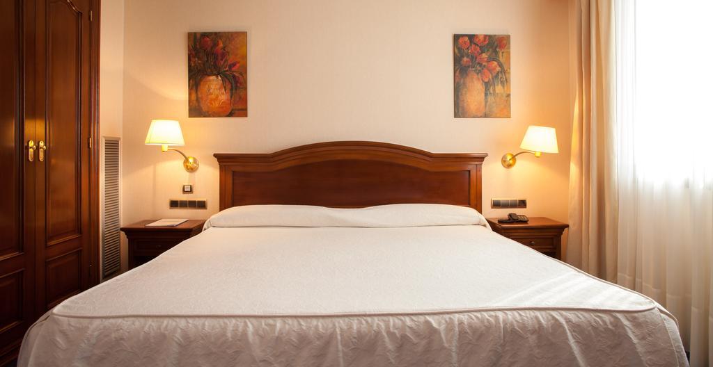 Hotel Villa De Almazan Bagian luar foto